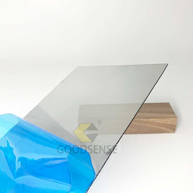 Goodsense Durchsichtiger Spiegel aus Le Personalize Light Half PMMA Espejo transparente de plástico Espejo de túnel sin fin Plexiglás Reflexible Sin oxígeno Espejo de 2 vías Fabricante de láminas acrílicas