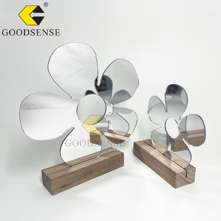 Goodsense Kunststoffe Espejo Hoja de plexiglás cerca de mí Glasgow Gimnasio en casa Irrompible Mejor plexiglás Comprar fotografía Borde Oval Plata Espejo de un solo lado Fábrica de paneles acrílicos